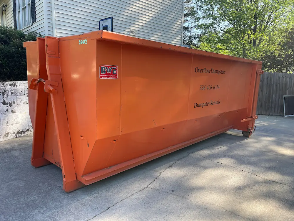 15 yard dumpster rental